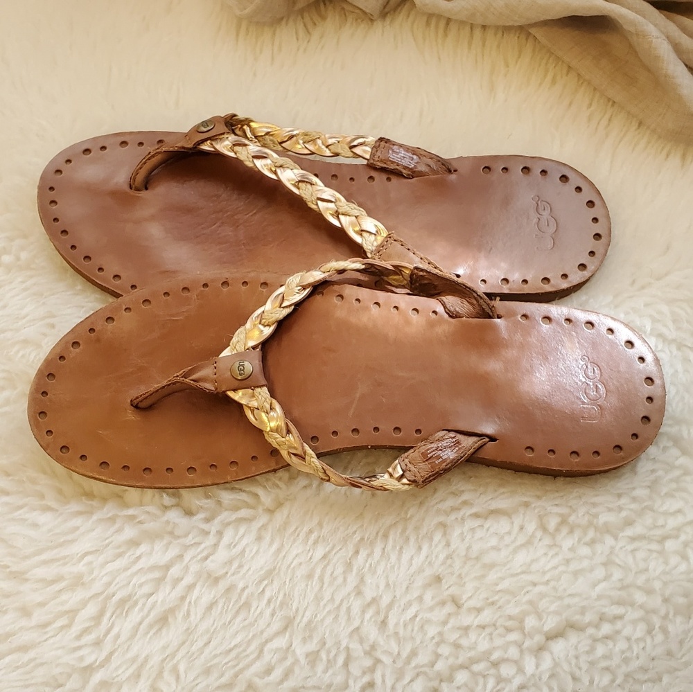 Ugg Leather Sandals
